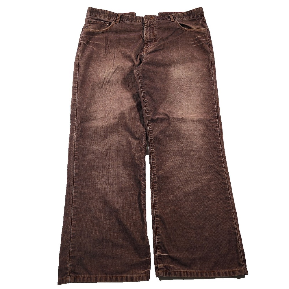 Y2K Mossimo Denim Supply Pants Mens 40x30 Logan Corduroy Baggy Wide Leg Skater
